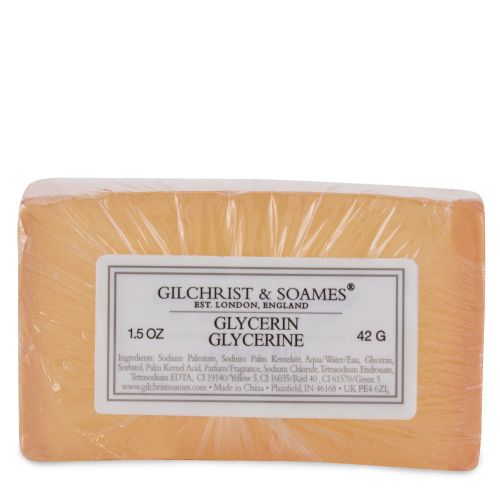 London Collection Rectangle Saddle Glycerin Plunge Wrap Soap, 1.5oz/42g